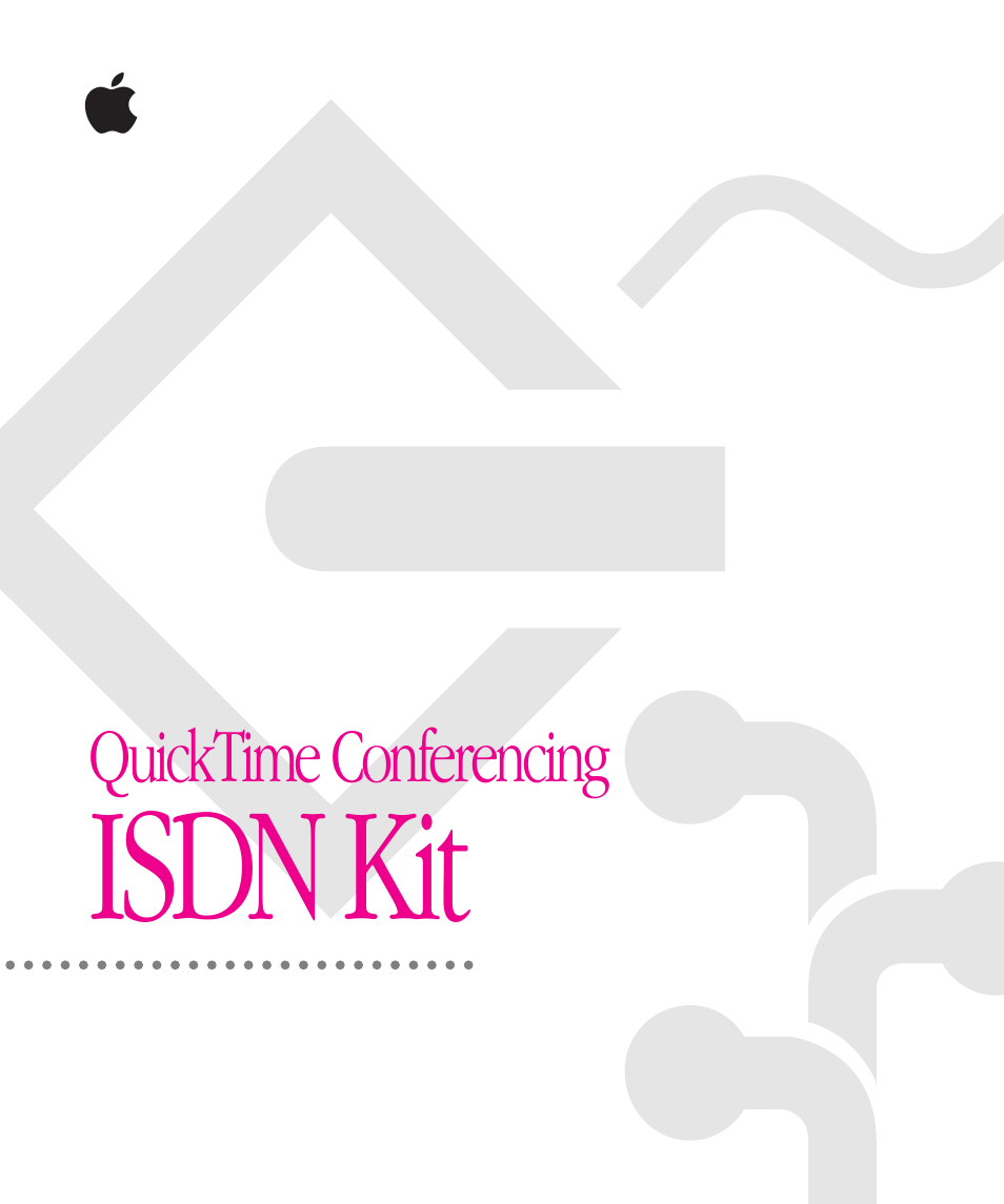 Isdn kit | Apple QuickTime Conferencing ISDN Kit User Manual | Page 19 / 19