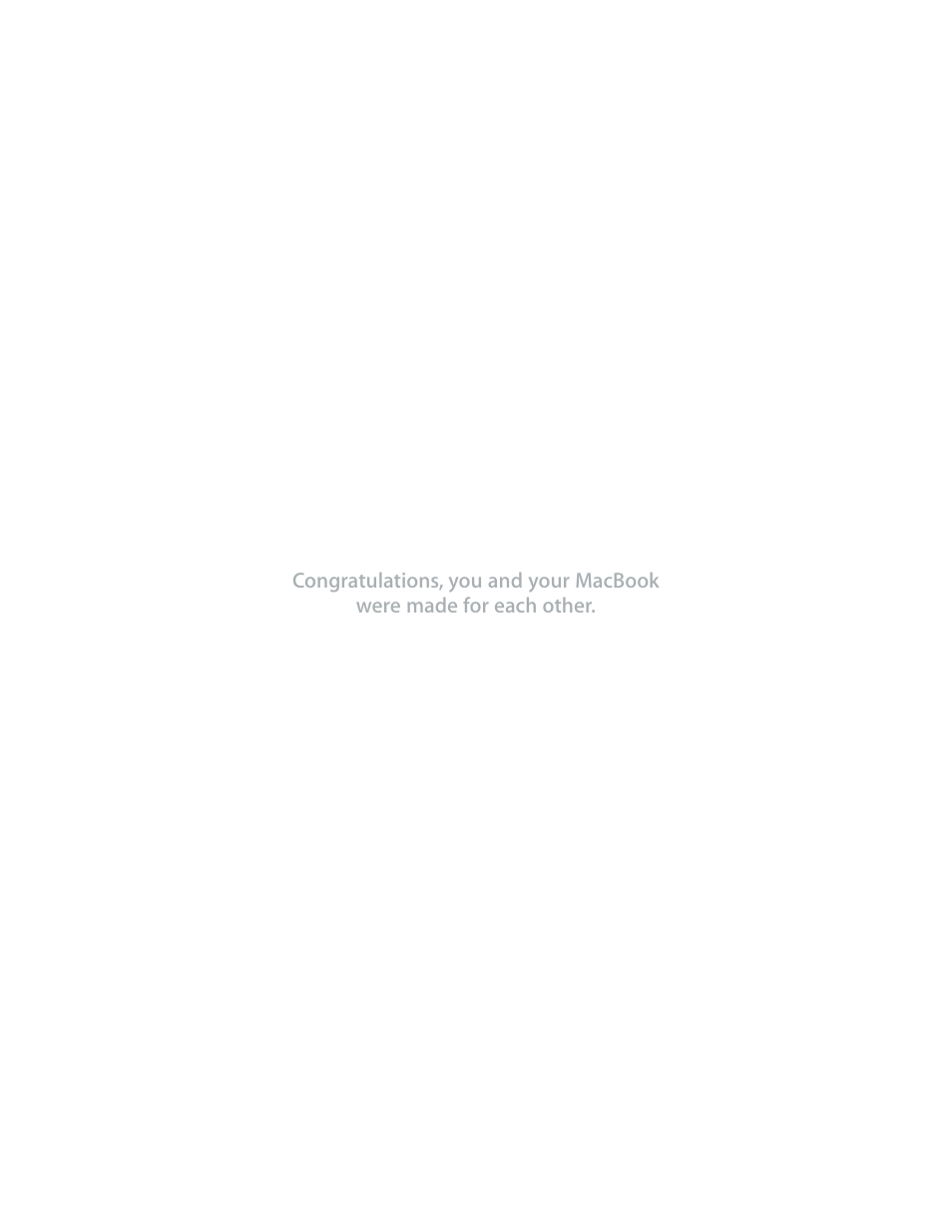 Apple MacBook (13-inch, Late 2007) User Manual | 80 pages