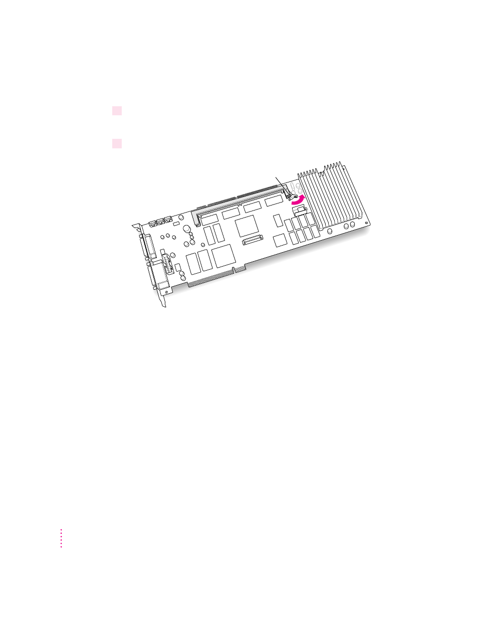 Installing the new dimm | Apple Power Macintosh 7300 series - PC Compatibility Card User Manual | Page 130 / 187