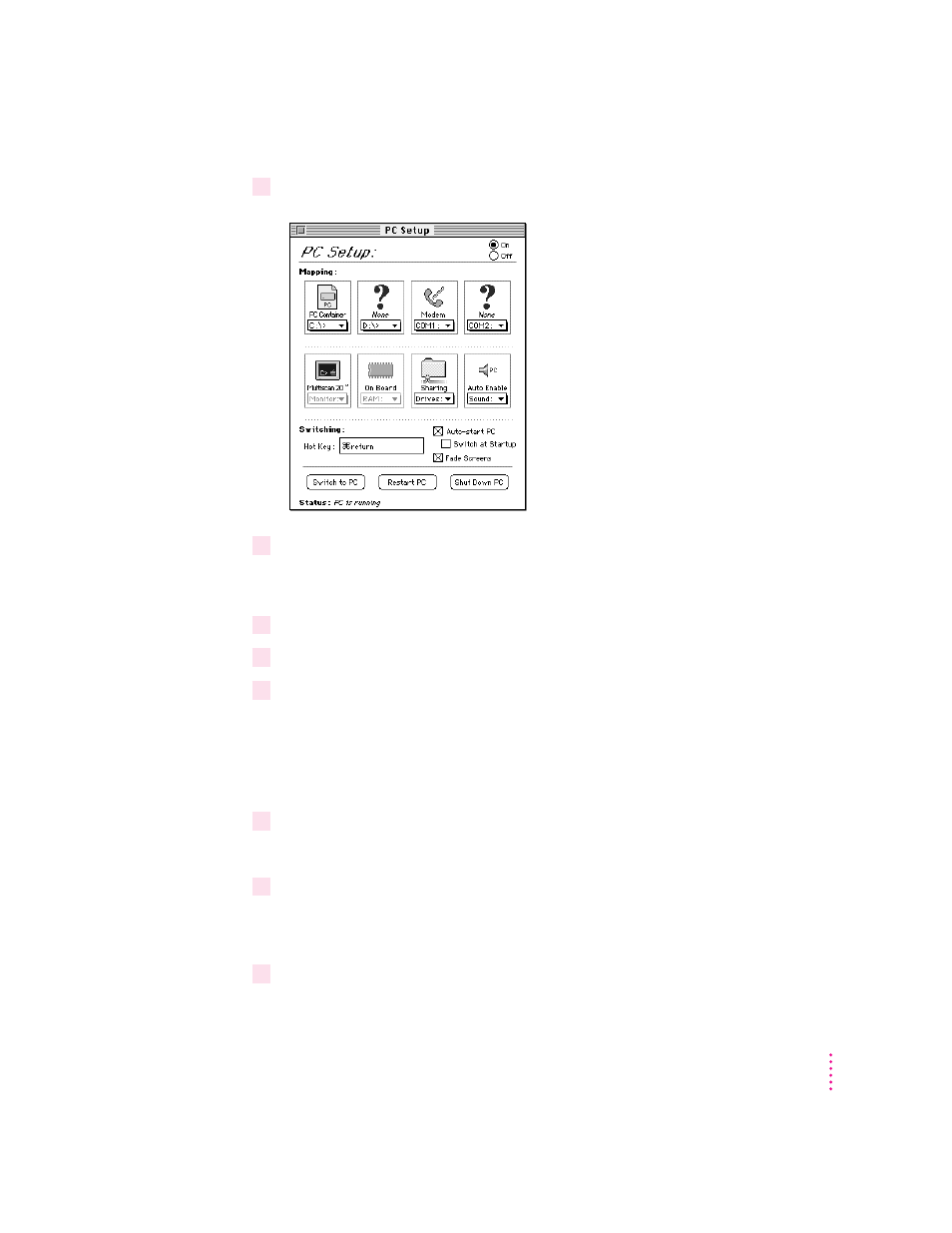 Installing a modem in windows 95 | Apple Power Macintosh 7300 series - PC Compatibility Card User Manual | Page 147 / 187