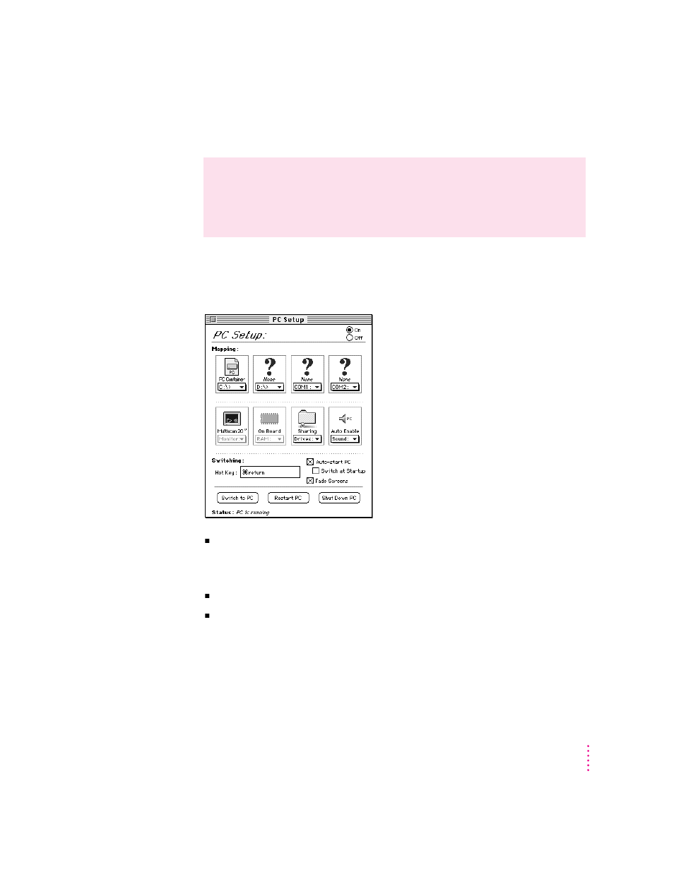 Apple Power Macintosh 7300 series - PC Compatibility Card User Manual | Page 61 / 187