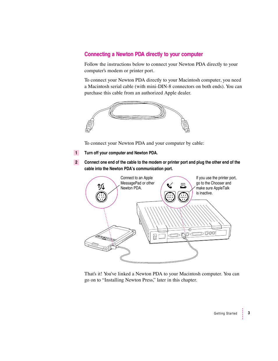 Apple Newton Press (Macintosh) User Manual | Page 3 / 103