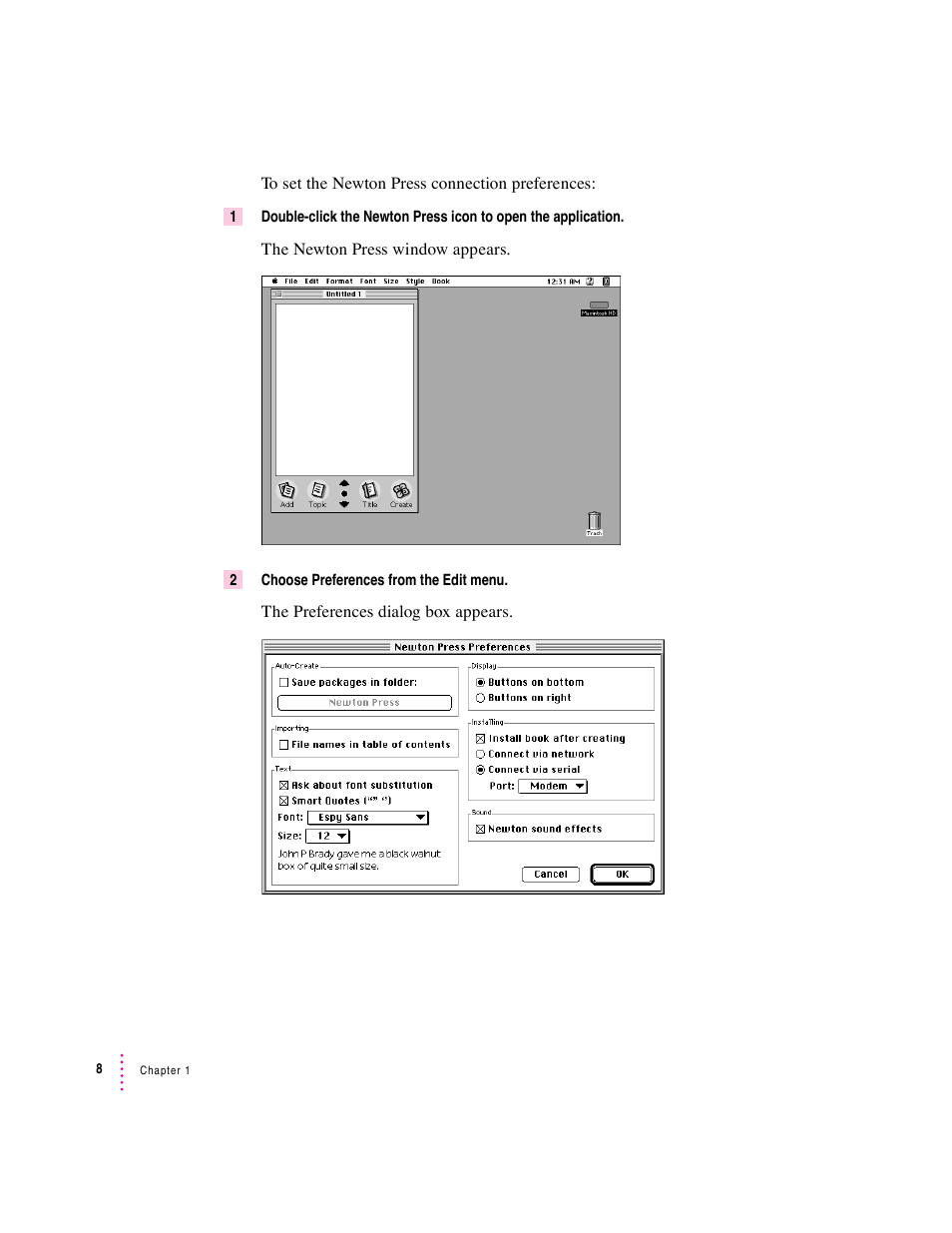 Apple Newton Press (Macintosh) User Manual | Page 8 / 103