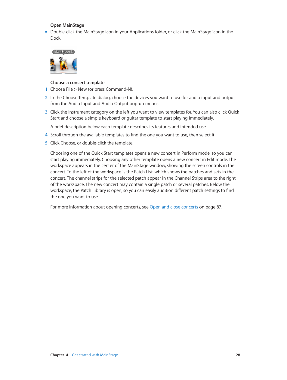 Apple MainStage 3 User Manual | Page 28 / 158