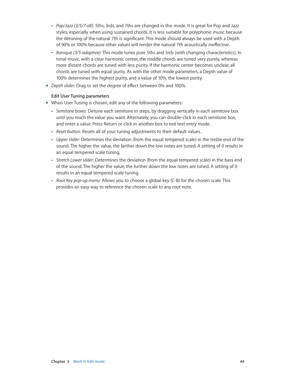 Apple MainStage 3 User Manual | Page 44 / 158