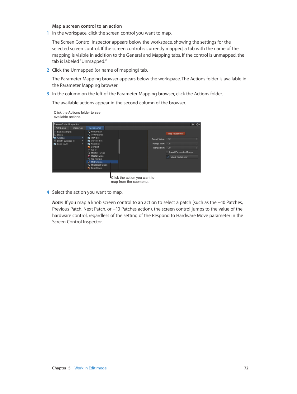 Apple MainStage 3 User Manual | Page 72 / 158