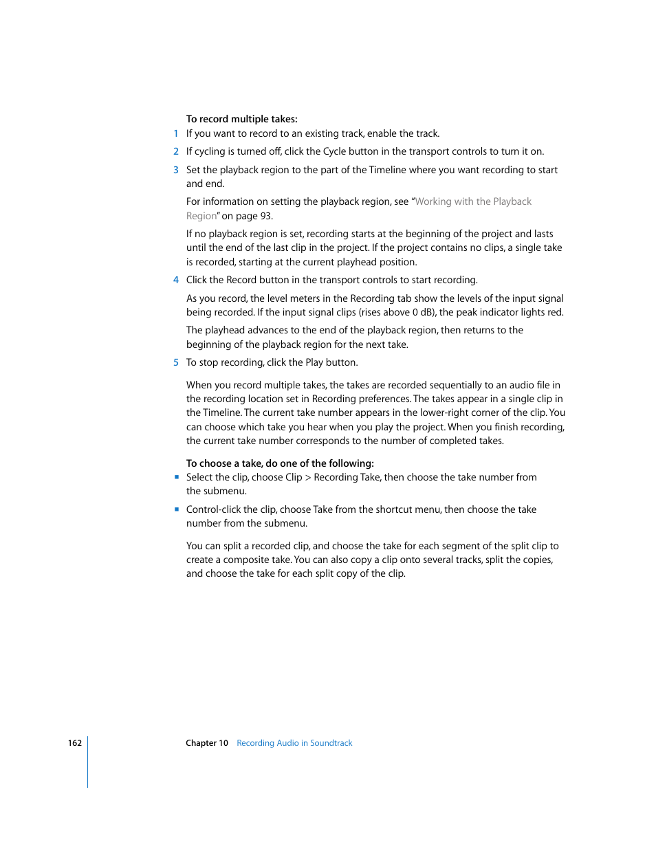 Apple Soundtrack User Manual | Page 162 / 209