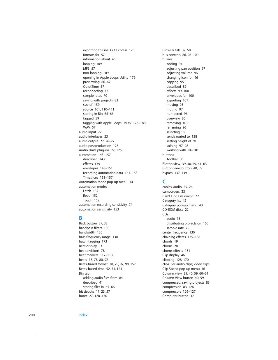 Apple Soundtrack User Manual | Page 200 / 209