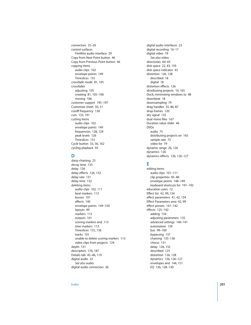 Apple Soundtrack User Manual | Page 201 / 209