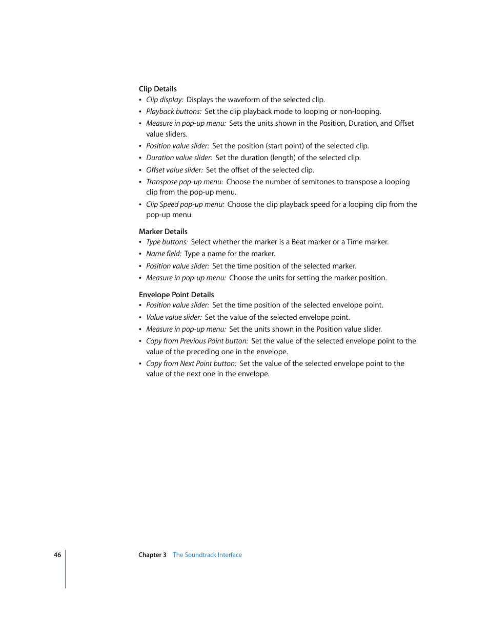 Apple Soundtrack User Manual | Page 46 / 209