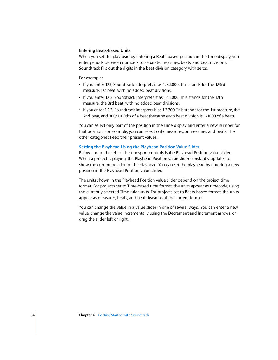 Apple Soundtrack User Manual | Page 54 / 209