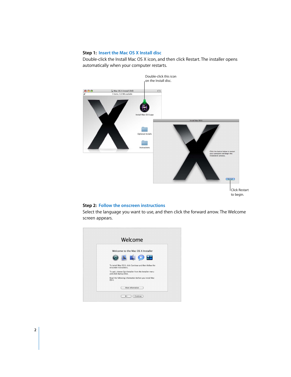 Apple Mac OS X v10.5 Leopard User Manual | Page 2 / 16