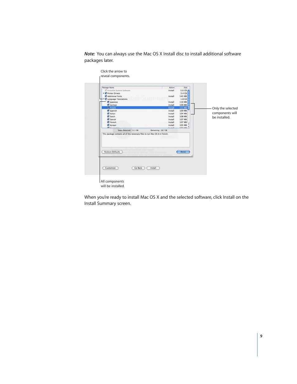 Apple Mac OS X v10.5 Leopard User Manual | Page 9 / 16