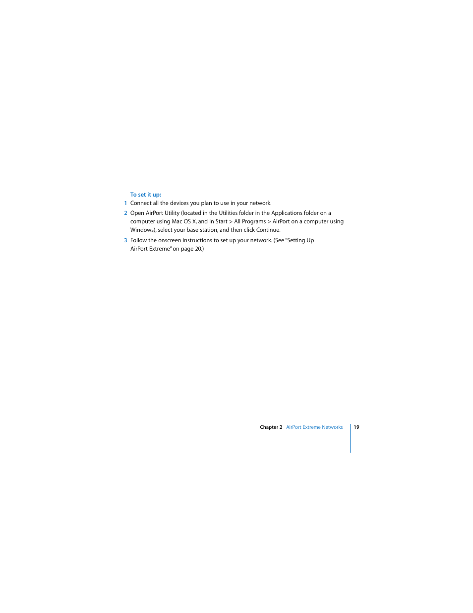 Apple AirPort Extreme 802.11n (2nd Generation) User Manual | Page 19 / 40