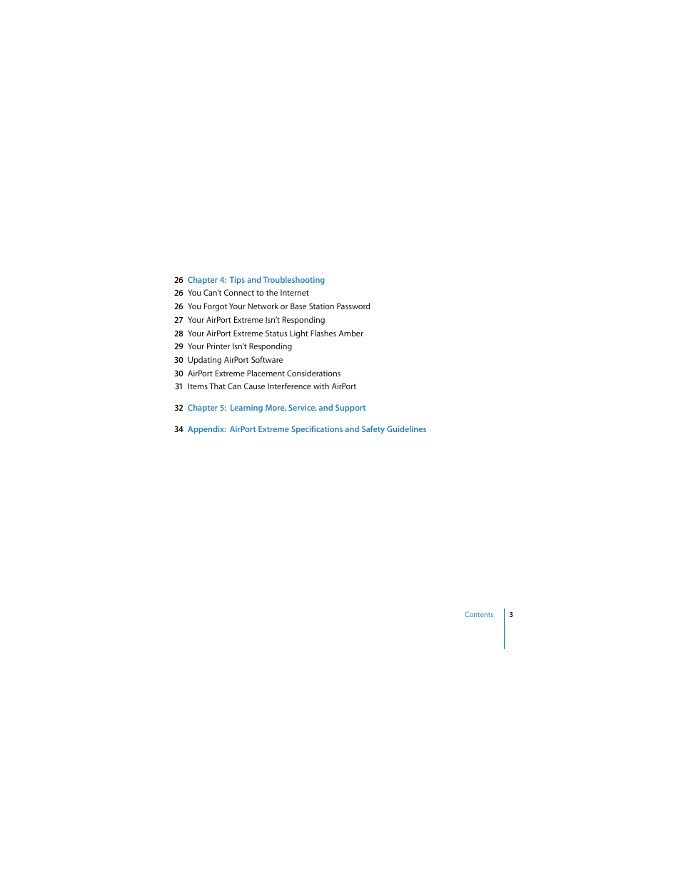 Apple AirPort Extreme 802.11n (2nd Generation) User Manual | Page 3 / 40
