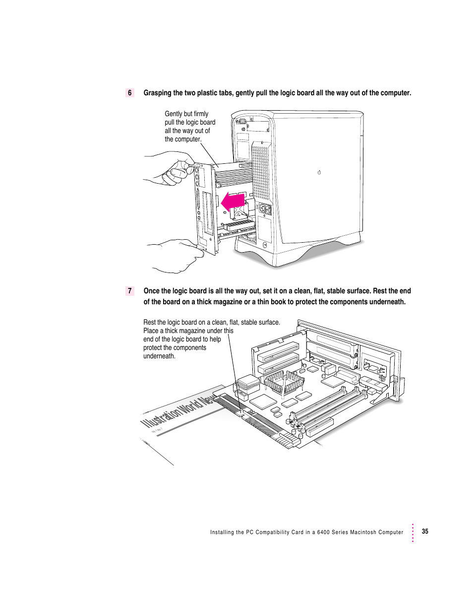 Illustra tion wo rld new s | Apple PC Compatibility Card (Installation) User Manual | Page 35 / 85