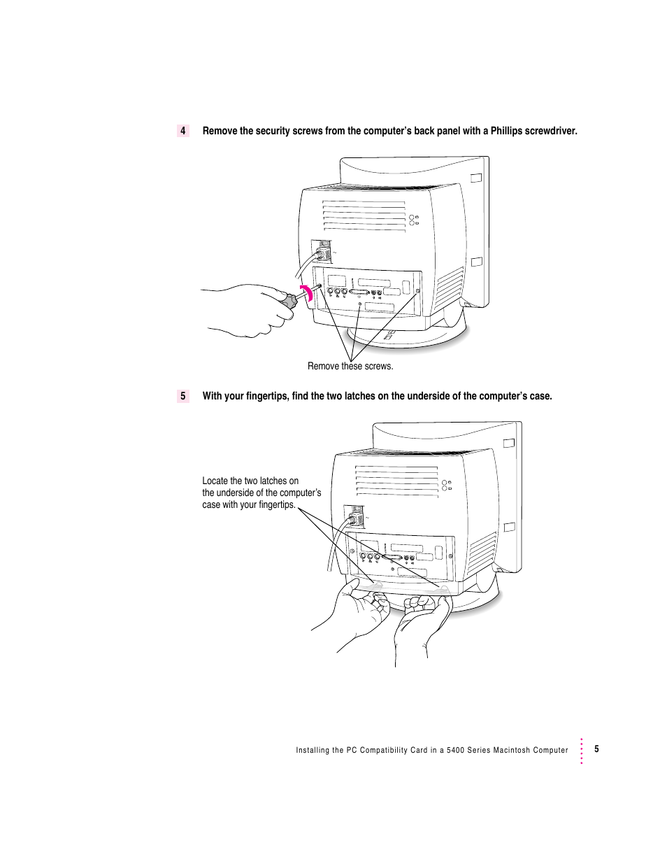 Apple PC Compatibility Card (Installation) User Manual | Page 5 / 85