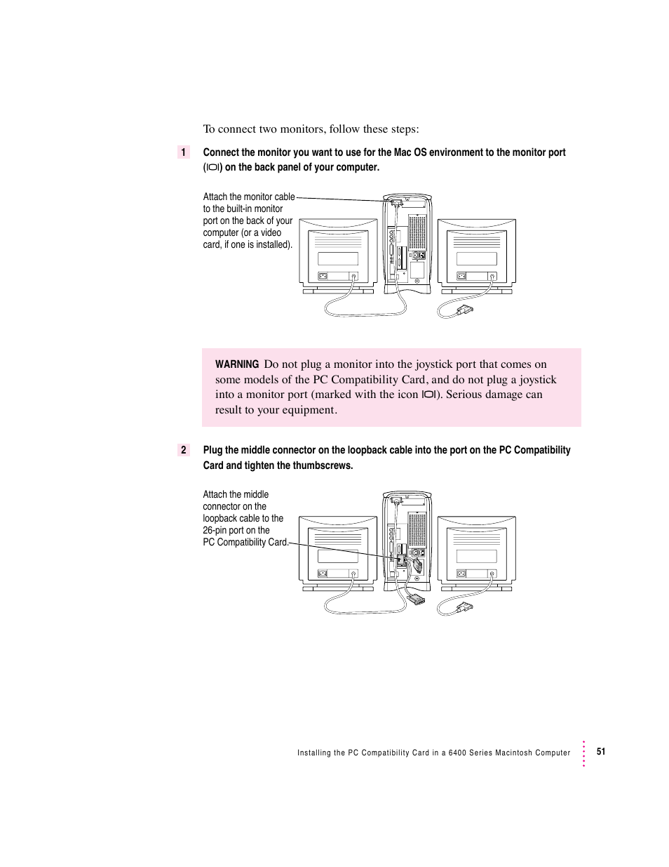 Apple PC Compatibility Card (Installation) User Manual | Page 51 / 85