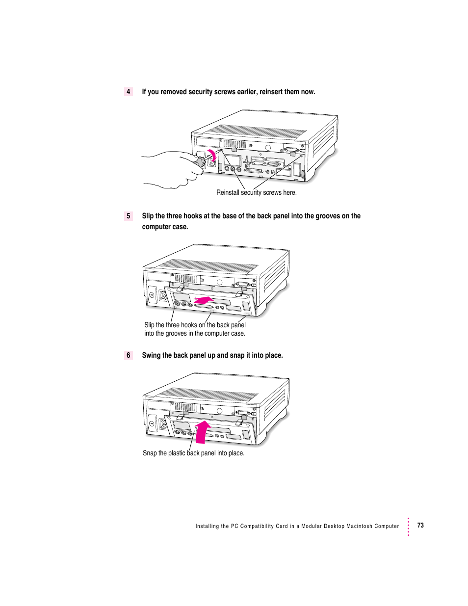 Apple PC Compatibility Card (Installation) User Manual | Page 73 / 85