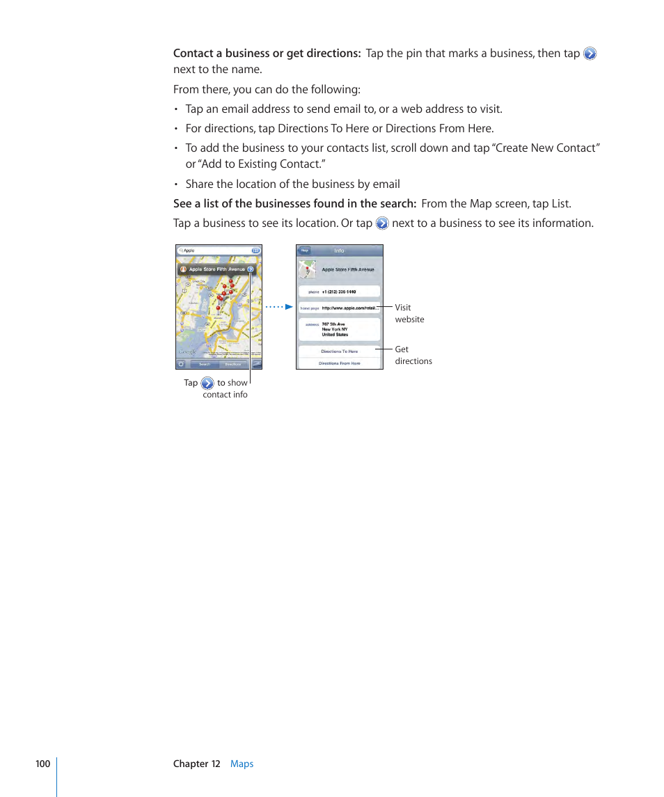 Apple iPod touch iOS 3.1 User Manual | Page 100 / 169