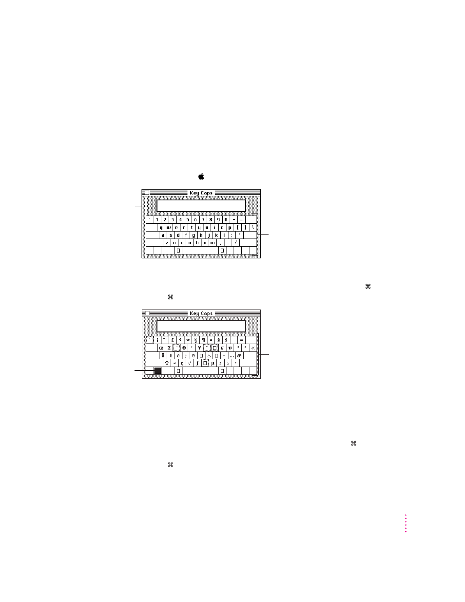 Typing special characters and symbols | Apple Power Macintosh 6200 Series User Manual | Page 111 / 121