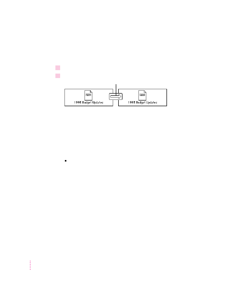 Manual synchronization, Automatic synchronization | Apple Macintosh PowerBook 150 User Manual | Page 132 / 164