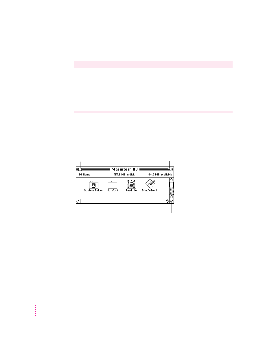 Working with windows | Apple Macintosh PowerBook 150 User Manual | Page 51 / 164