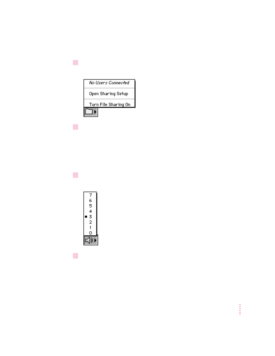 Changing the sound settings | Apple Macintosh PowerBook 150 User Manual | Page 74 / 164