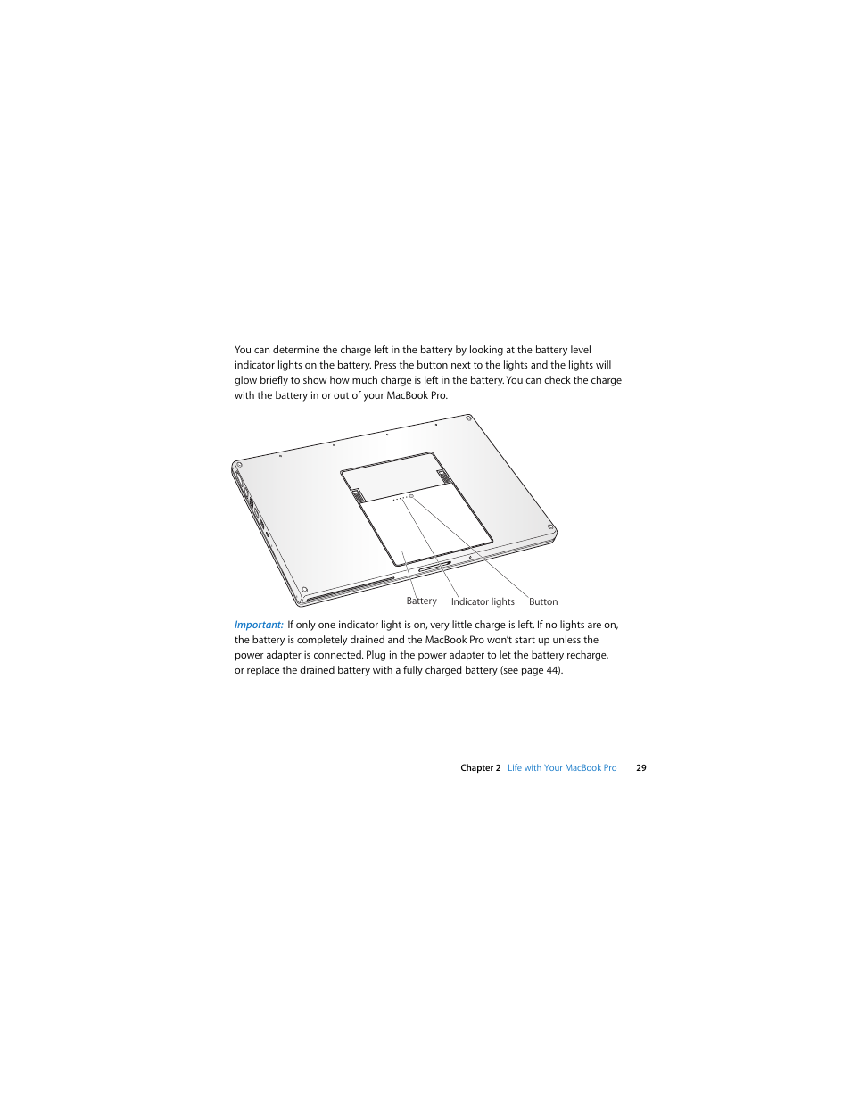 Apple MacBook Pro (17-inch, Late 2008) User Manual | Page 29 / 82