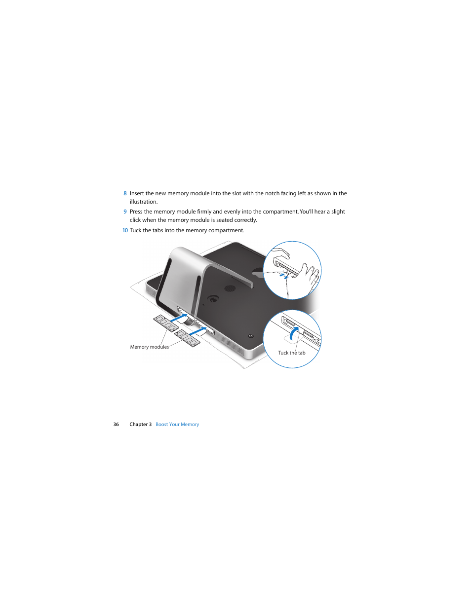 Apple Intel-based iMac (Mid 2007) User Manual | Page 36 / 76