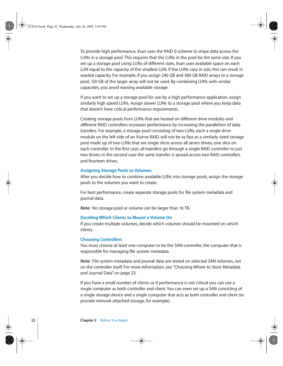 Apple Xsan 1.0 User Manual | Page 22 / 43