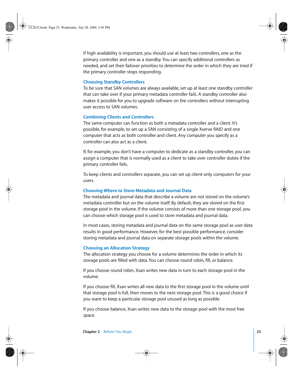 Apple Xsan 1.0 User Manual | Page 23 / 43