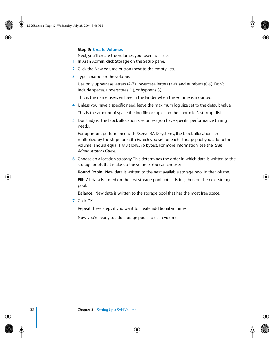 Apple Xsan 1.0 User Manual | Page 32 / 43