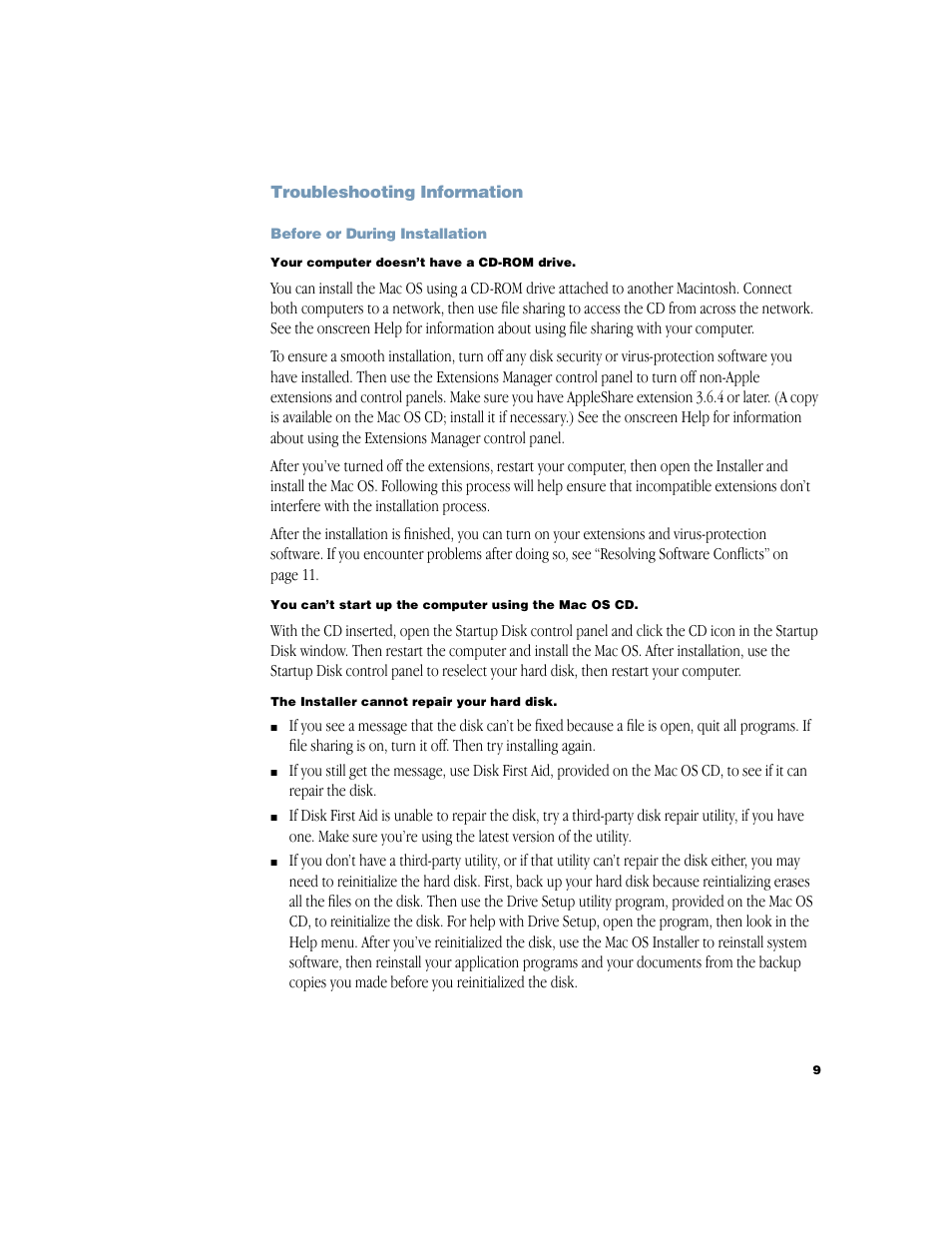 Apple Mac OS 9 User Manual | Page 9 / 14