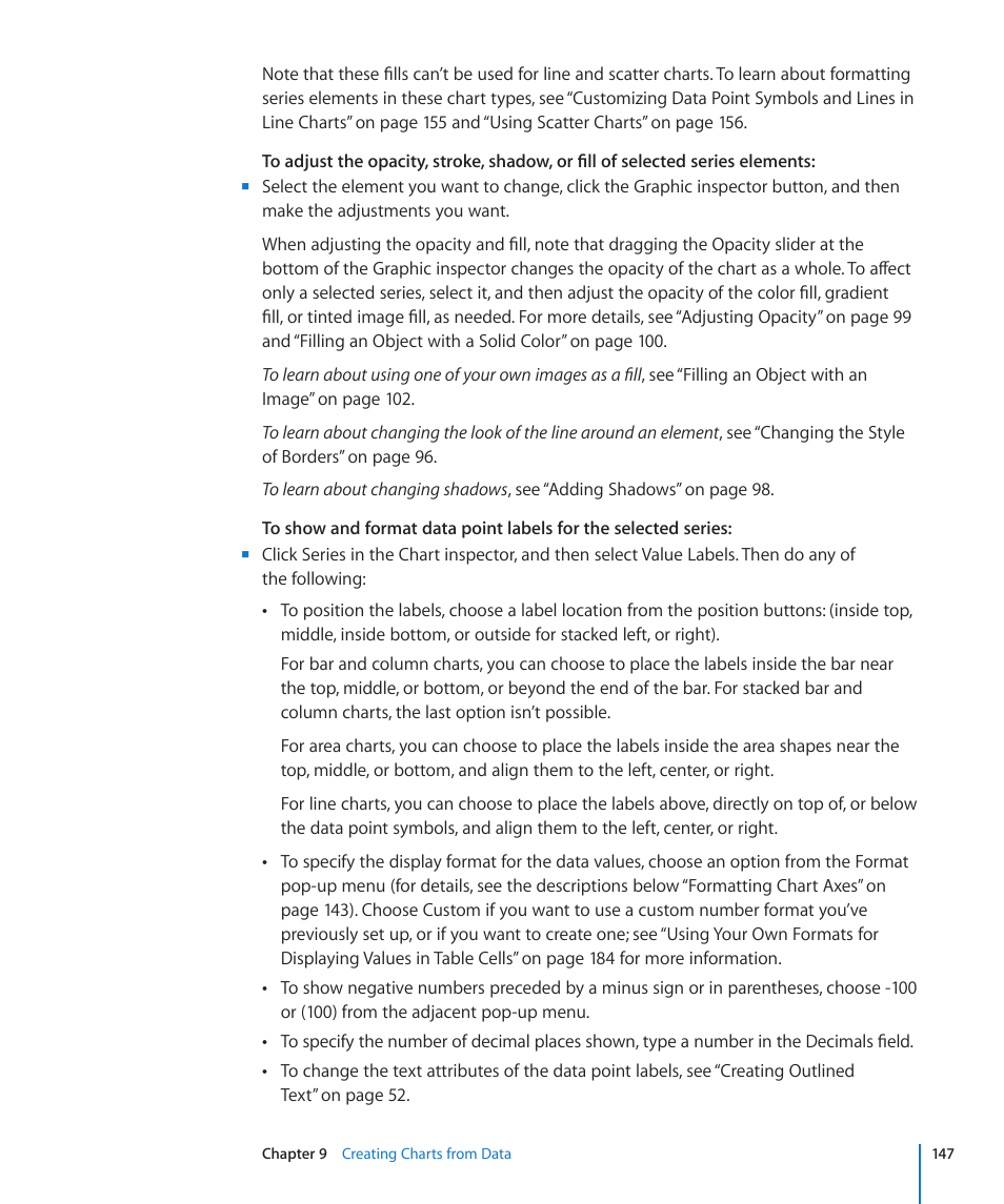 Apple Keynote '09 User Manual | Page 147 / 247
