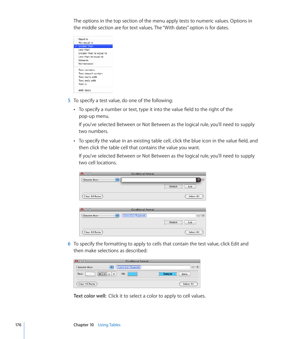 Apple Keynote '09 User Manual | Page 176 / 247