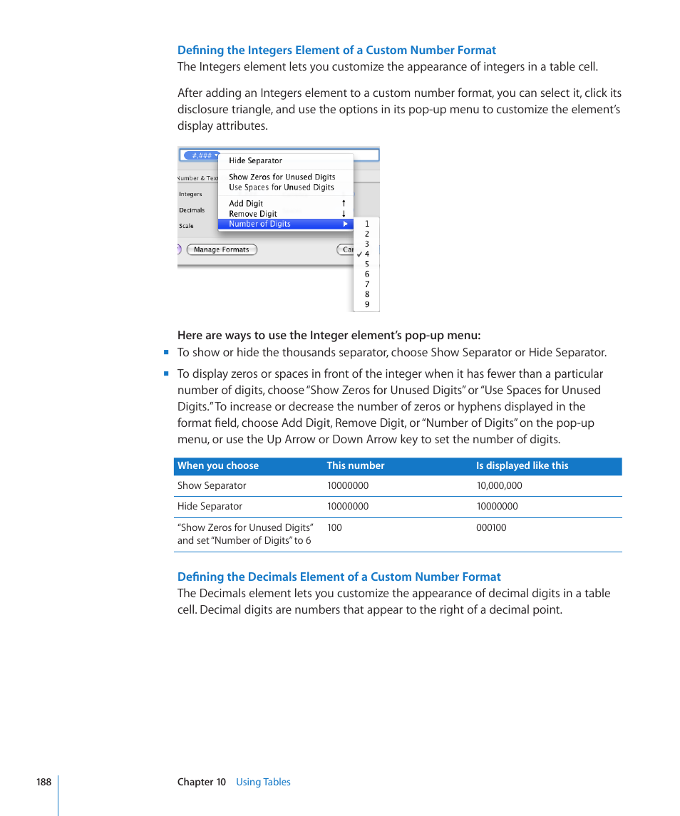 Apple Keynote '09 User Manual | Page 188 / 247