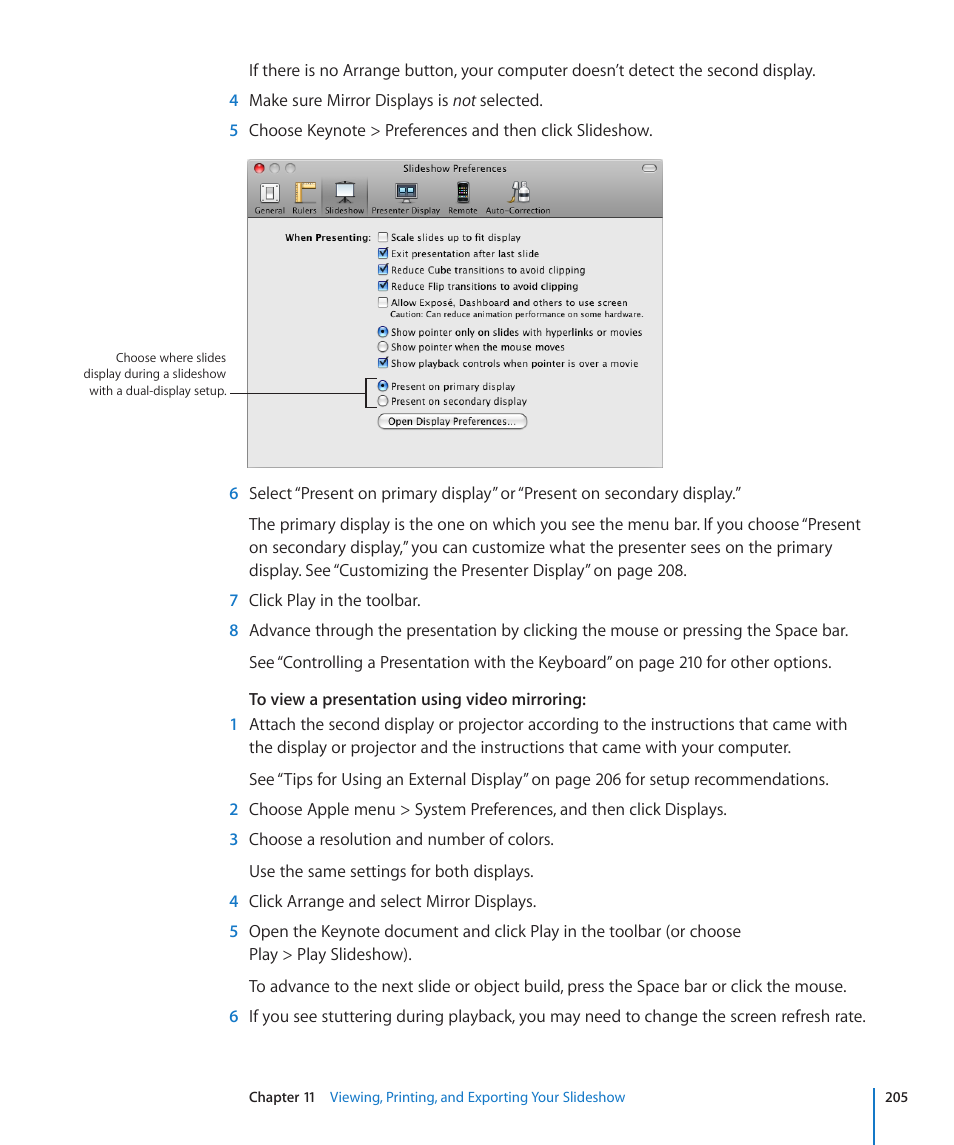 Apple Keynote '09 User Manual | Page 205 / 247