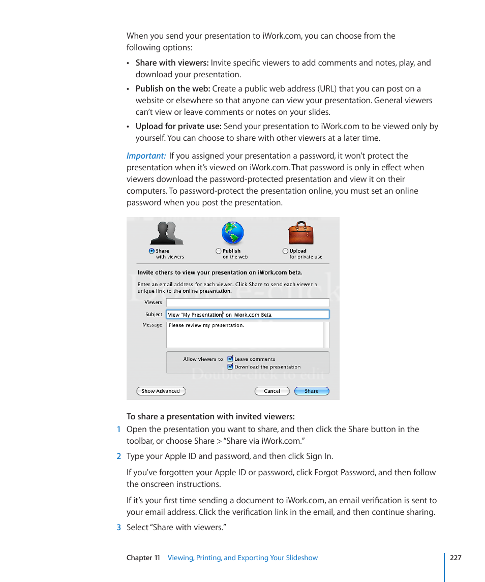 Apple Keynote '09 User Manual | Page 227 / 247