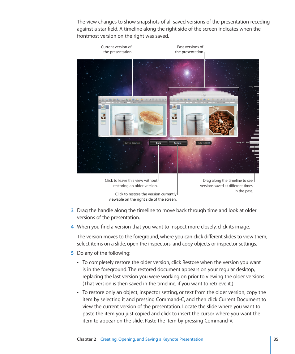 Apple Keynote '09 User Manual | Page 35 / 247