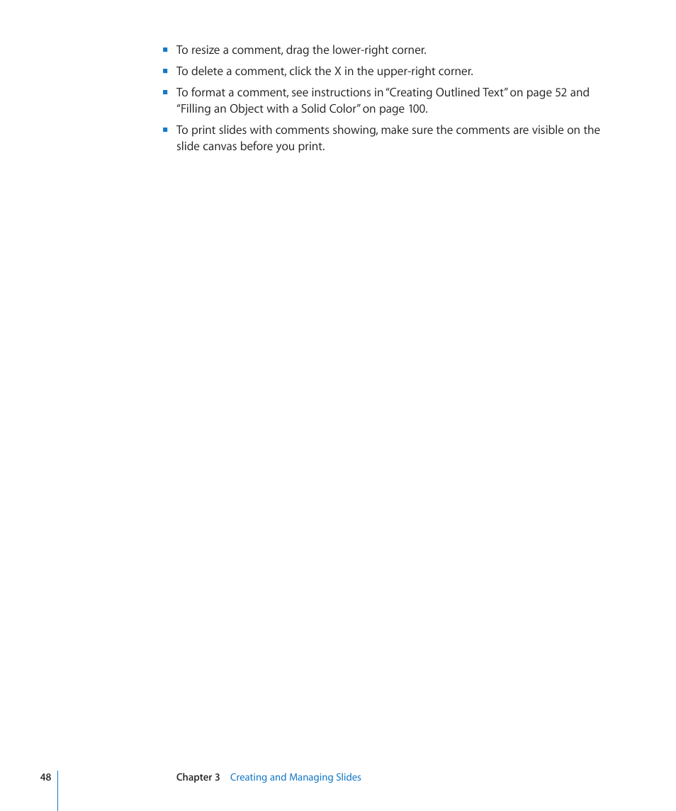 Apple Keynote '09 User Manual | Page 48 / 247