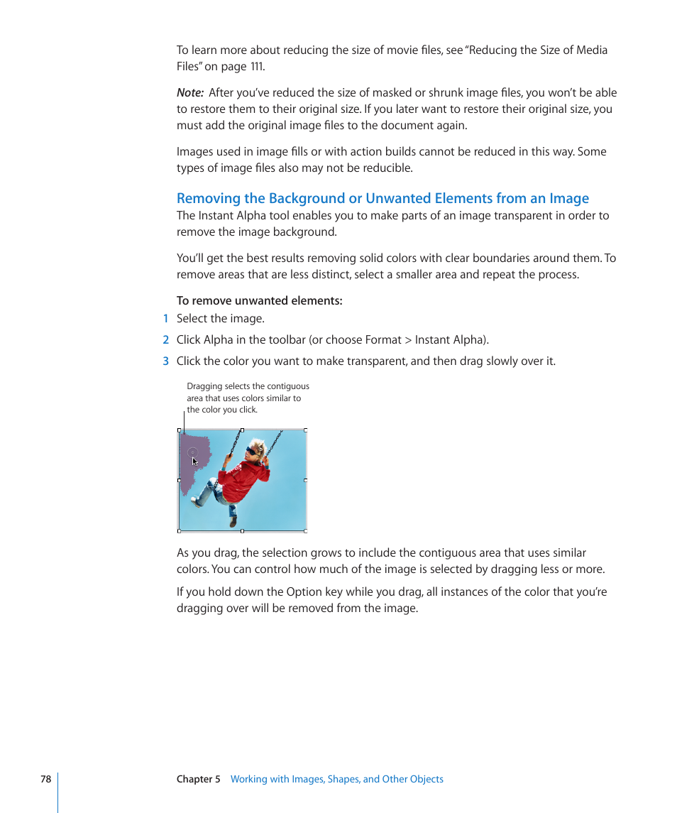 Apple Keynote '09 User Manual | Page 78 / 247