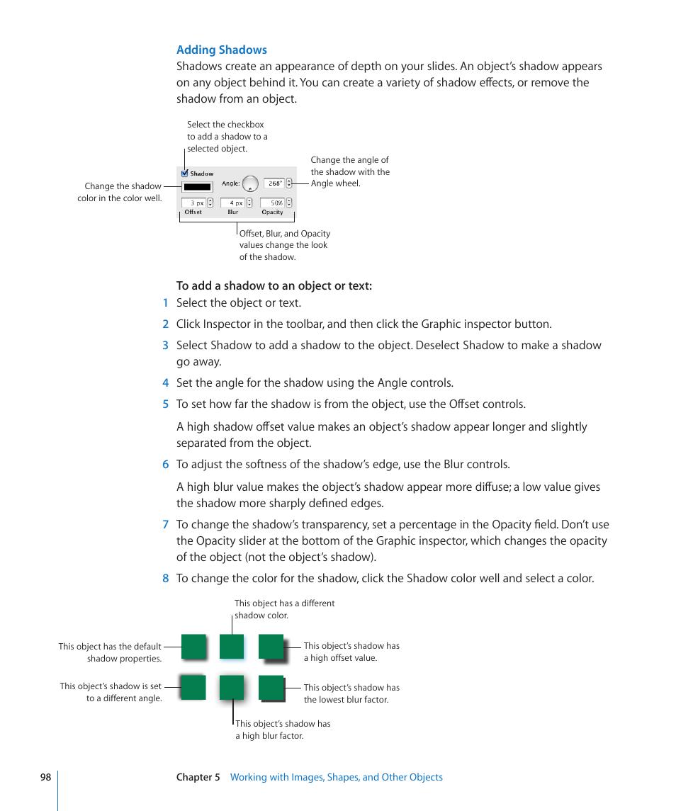 Apple Keynote '09 User Manual | Page 98 / 247