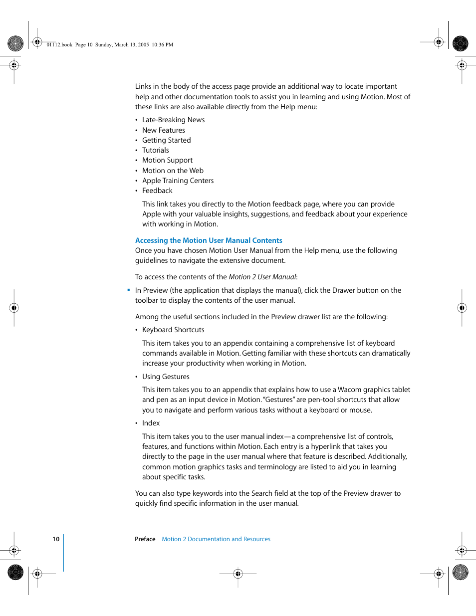 Apple Motion 2 User Manual | Page 10 / 999