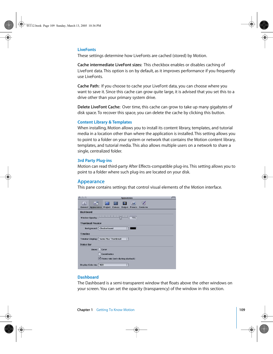 Appearance | Apple Motion 2 User Manual | Page 109 / 999