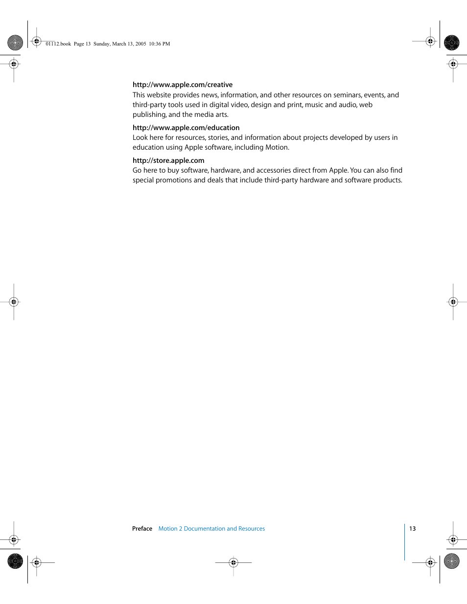 Apple Motion 2 User Manual | Page 13 / 999