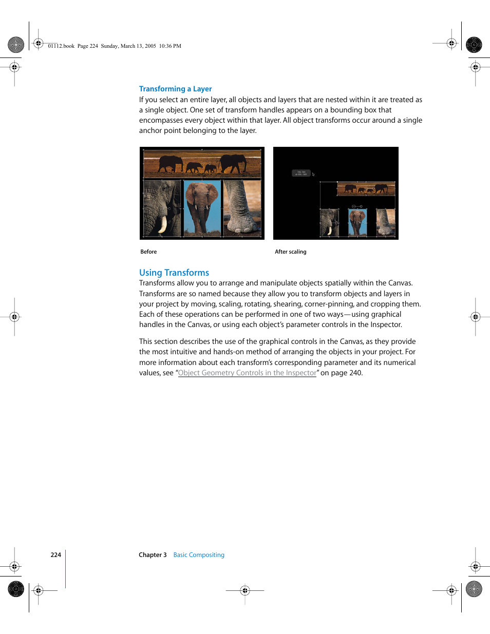 Using transforms | Apple Motion 2 User Manual | Page 224 / 999