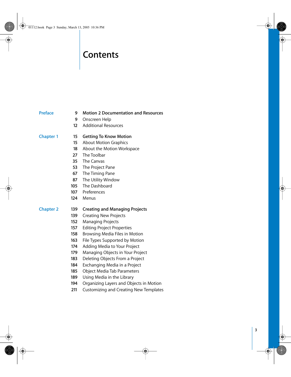 Apple Motion 2 User Manual | Page 3 / 999