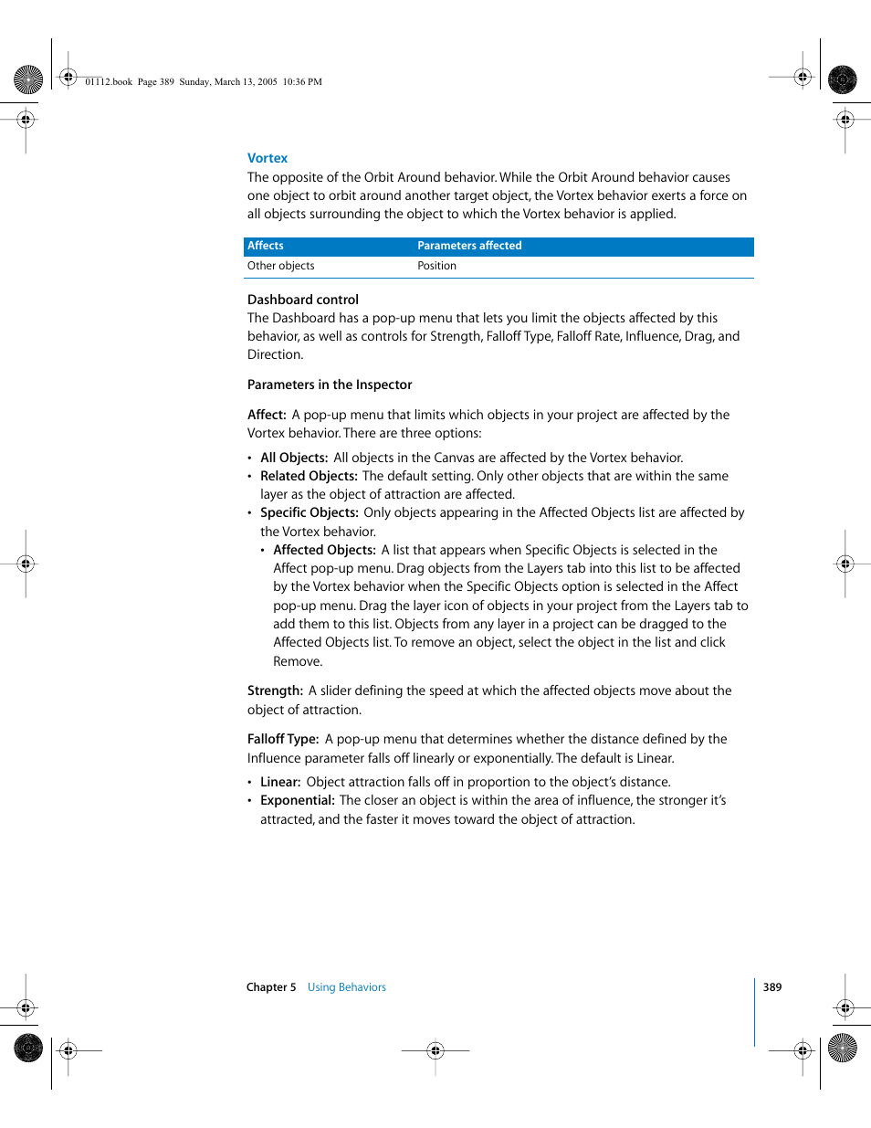 Vortex | Apple Motion 2 User Manual | Page 389 / 999