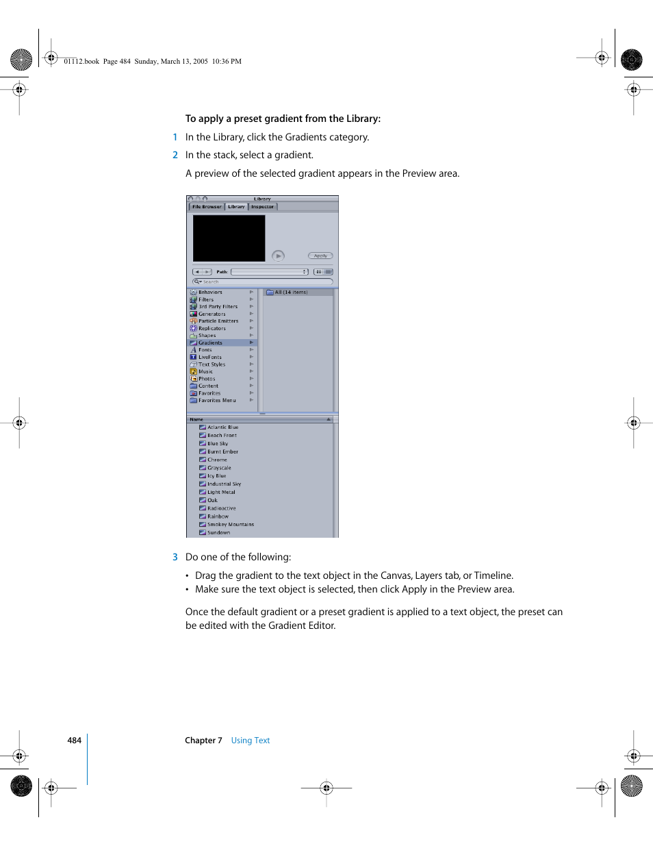 Apple Motion 2 User Manual | Page 484 / 999